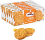 St Michel Grandes Galettes Butter Cookies Biscuits with Sea Salt 5.29oz, Pack of 6, Made in France, Non-GMO Pure Butter Cookies