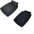 1 Pair 7/8" of Universal Wheelchair Foo trest, Wheelchair footrest, for Transport Chair Footrest Elevating Leg Rests Replacement Parts for Drive Wheelchair Replacement Parts