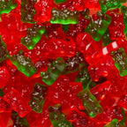 Harbo Christmas Gummy Bears – 72 Treat Size Bags (28.5 oz) – Red, White & Green Holiday Gummies for Stocking Stuffers, Classroom Gifts & Candy Bowls