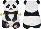 Panda Funny Hand Towels for Bathroom Kitchen Decor Animal Towel Decorative Hanging Washcloths Face Towels Super Absorbent Soft Housewarming Funny Gifts Dog Lovers for Women (Panda)