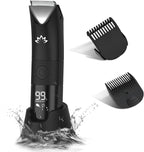 RESUXI Manscape Ball Trimmer for Men,Body& Pubic Hair Trimmer and Groin Hair Shaver, Bikini Trimmer Women,Smooth Shaving, Lightweight with Travel Lock, IPX7 Waterproof Wet/Dry Shaving, LED Display