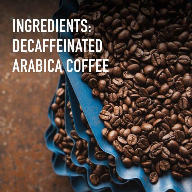 Peet's Coffee, Medium Roast Decaf Espresso Capsules, Compatible with Nespresso Original Machine, Decaffeinated Arabica Coffee - Decaf Ristretto Intensity 10, 50 CT (5 Boxes of 10 Espresso Capsules)