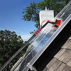 Water Fed Pole Kit,Water Fed Telescopic Brush with 20m Hose,Window and Solar Panel Cleaning Pole Telescopic Brush,Professional Washing Equipment Tool Solution,Brushhead55cm-3.6m/12FT