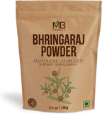 MB Herbals Pure Bhringraj Powder 100 Grams | Pure Bhringaraj Eclipta Alba Powder | Hair Care