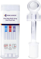 Prime Screen [1 Pack] 6 Panel Oral Saliva Drug Test Kit, Employment and Insurance Testing (AMP, COC, MET, OPI, PCP, THC) - ODOA-166