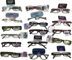 Foster Grant Reading Glasses -10 Pairs Assorted Bulk Magnivision, EZ Readers, Spare Pair, Essentials and other FGX brand READING GLASSES Assorted Strengths And Styles 1.25 - 3.25