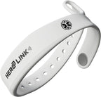 Hero Link® Medical ID Bracelet & Wellness Wristband – Adjustable Silicone, Waterproof, Heat-Resistant, Smart Band with NFC Tag for Instant Emergency Info Access