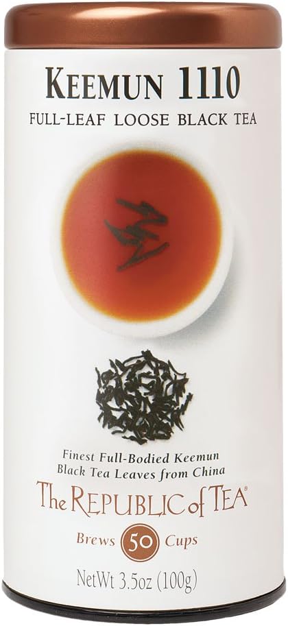 The Republic of Tea Black Full-Leaf Loose Tea (Keemun Black, 3.5 oz)