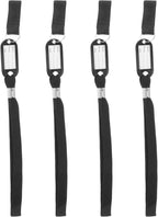 4pcs Cane Wrist Strap Set Anti Lost Elastic Lanyards with Comfortable Grip for Walking Stick Outdoor Use Elderly Mobility Aid