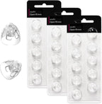 (Open Vent 10mm) Hearing Aid Domes for Oticon Minifit, Oticon Ear Caps Replacements Parts AccessoriesDomes for Oticon Hearing Aid Supplies Cleaning Kits(30 Pcs)
