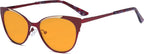 Eyekepper Ladies Blue Light Glasses - Butterfly Design Computer Eyegalsses Women - Cut Digital Glare Filter Lens