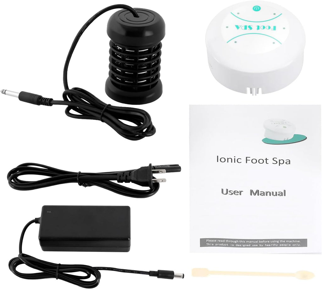 25w Foot Detox Machine, Ionic Detox Portable Foot Bath Spa Cleanse Machine for Home Travelling USE