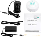 25w Foot Detox Machine, Ionic Detox Portable Foot Bath Spa Cleanse Machine for Home Travelling USE