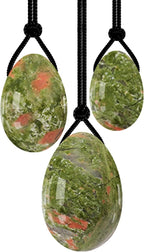 Yoni Egg Yoni Wand Set Natural Jade Women Kegel Exercise Undrilled Ball,Drilled Egg