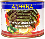 Athena Grape and Vine Stuffed Leaves (Stuffed Vine Leaves) with Jalepeno