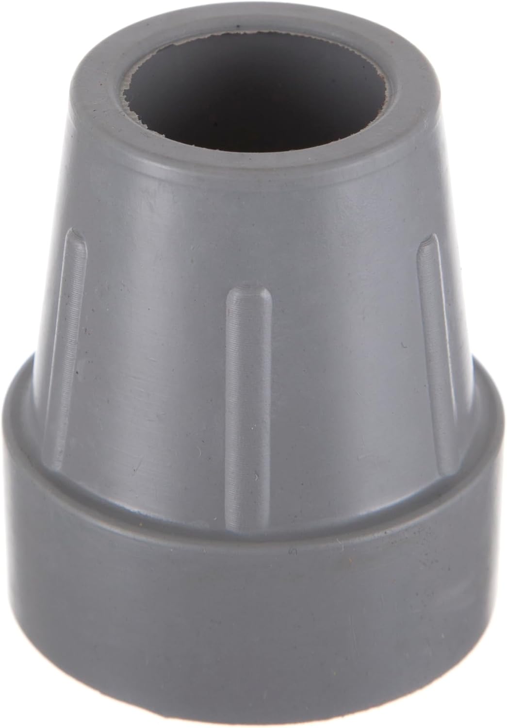 Coopers Heavy Duty Latex-Free Rubber Cane Crutch Tips Ferrules 1" (25mm) - Pack of 2