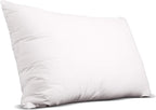 EDOW Luxury Soft Pillows for Sleeping, Fluffy Down Alternative Polyester Fiber Filled Pillow, Home&Hotel-Collection, Machine Washable