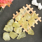 YATOJUZI Yellow Citrine 1lb Bulk Natural Healing Crystals Raw Rough Rocks Stones Sets for Cabbing Tumbling Cutting Lapidary Polishing Reiki Crytsal Healing Wire Wrapping Decoration Gemstone