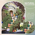 120 Pieces Crystal Mushroom Sculpture Decor Bulks Hand Making Mushroom Crystals Gemstone Quartz Mushrooms Polished Crystal Cute Mushrooms Crystals Stones Decor for Witchcraft Meditation Garden Home