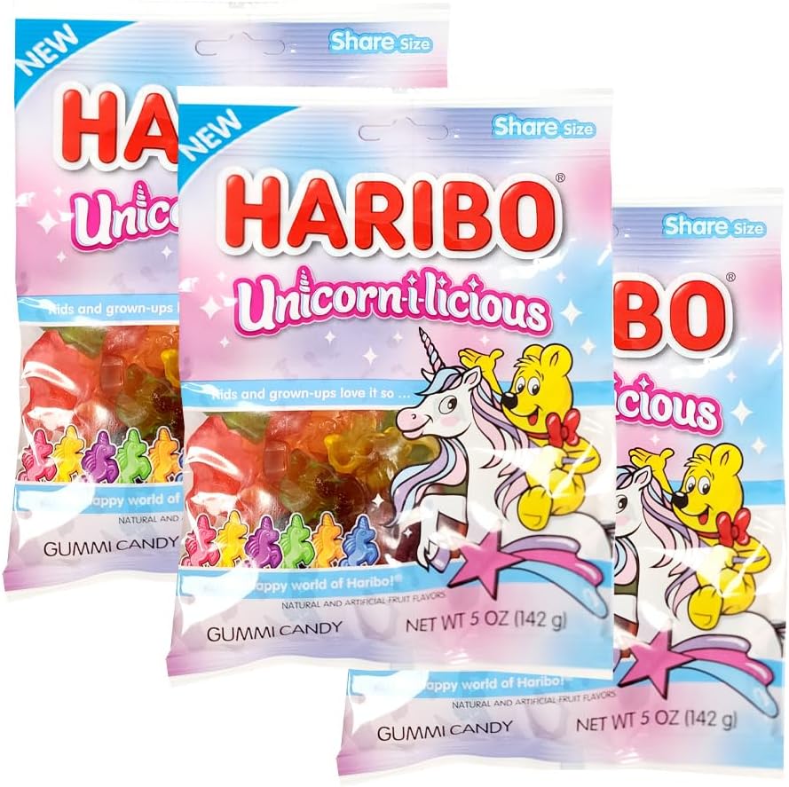 Unicorn-i-licious, 5oz Gummy Bag (3 Pack)
