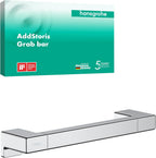 hansgrohe AddStoris Towel Bar, 12" in Chrome