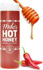 Mike's Hot Honey, America's #1 Brand of Hot Honey, Spicy Honey Infused with Chili Peppers, Gluten-Free, Paleo-Friendly, Sweet Heat, Perfect for Hot Sauce Lovers (24oz Chef’s Bottle, 1 Pack)