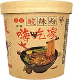 Haichijia Hot and Sour Noodles 6 Packs (120gx6) 嗨吃家酸辣粉桶装6桶