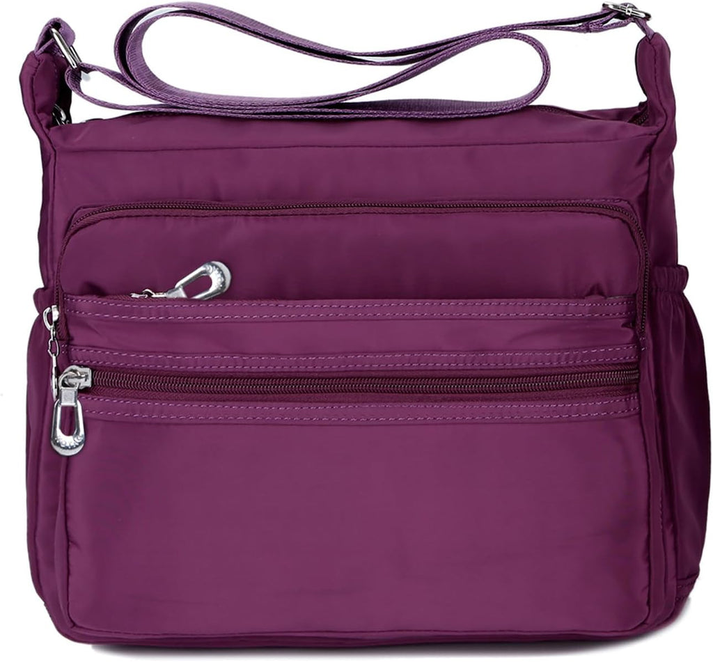NOTAG Crossbody Bag for Women Waterproof Shoulder Bag Messenger Bag Casual Nylon Purse Handbag