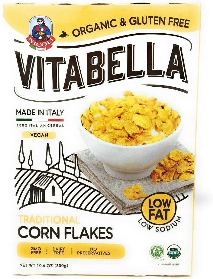 VITABELLA Organic Traditional Corn Flakes, 10.6 OZ