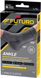 Futuro Premium Compression Ankle Sleeve, L/XL