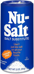 Nu-Salt Sodium-Free Salt Substitute, 3oz Shaker Bottle (Pack of 1)