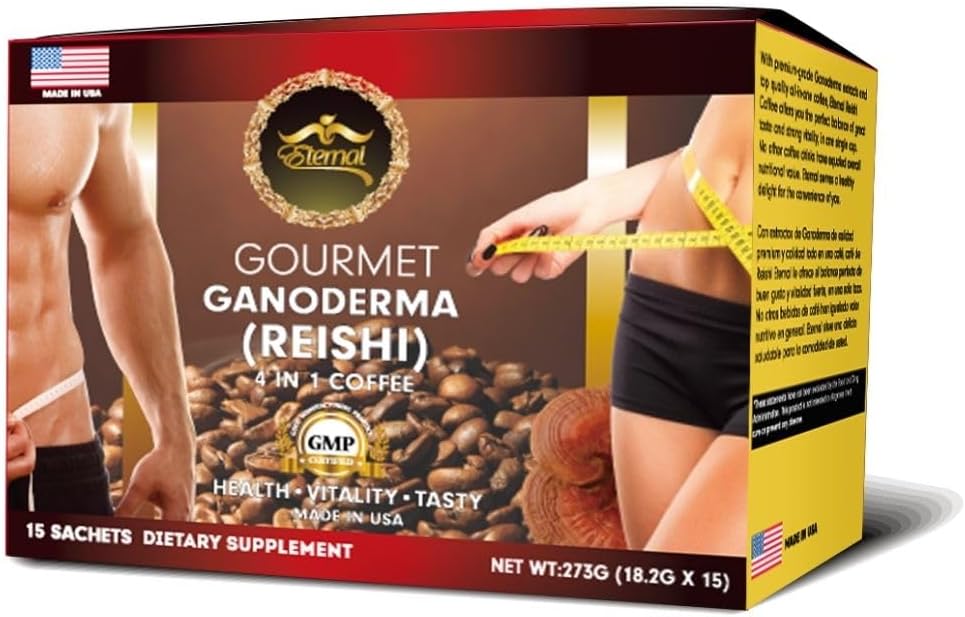 Eternal Spirit Beauty Asian Latte Coffee Singles - Indulge in Instant Luxury with Individual Packets for Quick and Velvety Bliss (15 Sachets - 0.64 Oz Each)