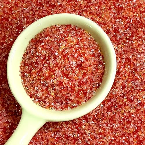 Edible Autumn Sanding Sugar Sprinkles 142g/ 5.01oz fall Thanksgiving Themed Sanding Sugar for Baking and Decorating Topping Cake Cookie Cupcake Topper Ice Cream Supplies