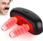 Red Light Nasal Therapy Device for Si-nus Relief, 650nm Portable Nose Care with 3 Modes & Auto-Off,Relieves Dryness, Cold & Aler-gy Con-gestion for Home and Travel