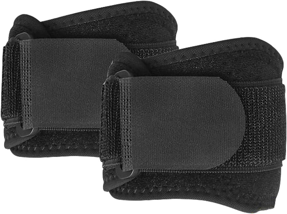1Pair Adjustbale Tennis Elbow Support Guard Pads Golfer's Strap Elbow Lateral Pain Syndrome Epicondylitis Brace