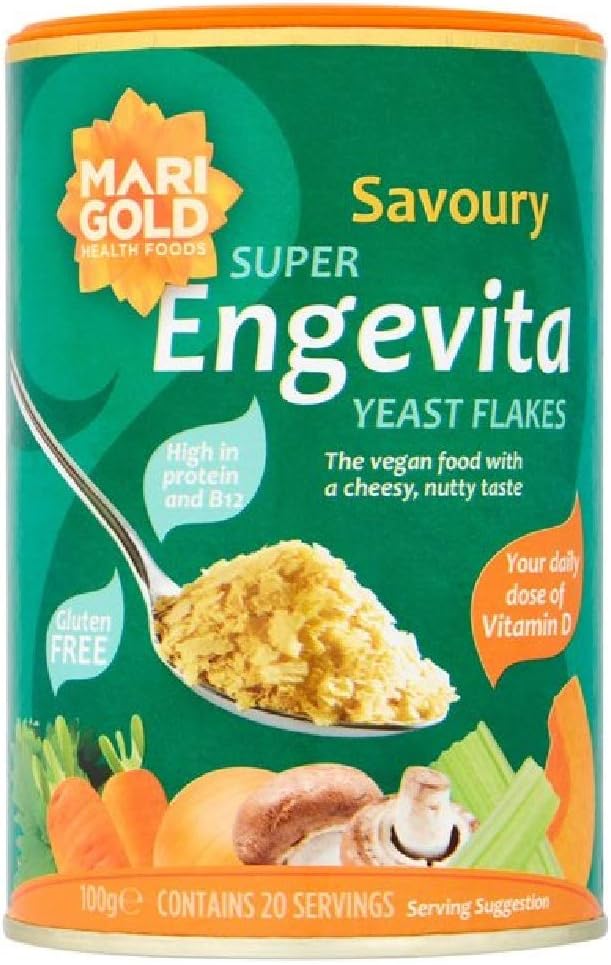 Marigold Vitamin D B12 Super Engevita Flakes, 100 GR
