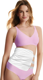 Castor Oil Pack Wrap Organic Cotton for Liver Detox, Stomach, Belly, Reusable Castor Oil Compress and Pack Kit with with Six Adjustable Straps