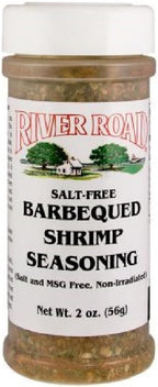 River Road Salt-Free Barbequed Shrimp Seasoning, 2 Ounce Shaker