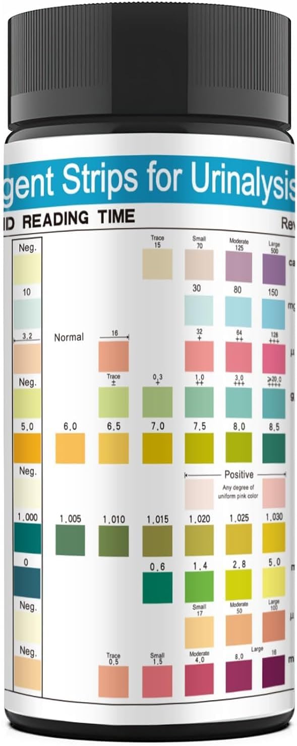 Test Strips 10-in-1,10 Parameters 100 nos