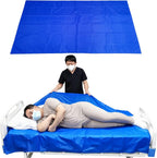 EZ Assistive 56"*78" Flat Slide Sheet Reusable and Washable Patient Transfer Sheet for Patient in-Bed Transferring and Repositioning Easy Apply and Use