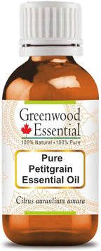 Greenwood Essential Pure Petitgrain Essential Oil (Citrus aurantium Amara) Steam Distilled 5ml (0.16 oz)