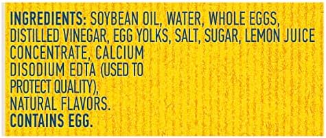 Hellmann's Real Mayonnaise Squeeze Bottle 3 Count a Rich Creamy Condiment Gluten Free, Made With 100% Cage-Free Eggs 20 oz