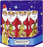 RIEGELEIN Solid Chocolate Santas, 125 GR