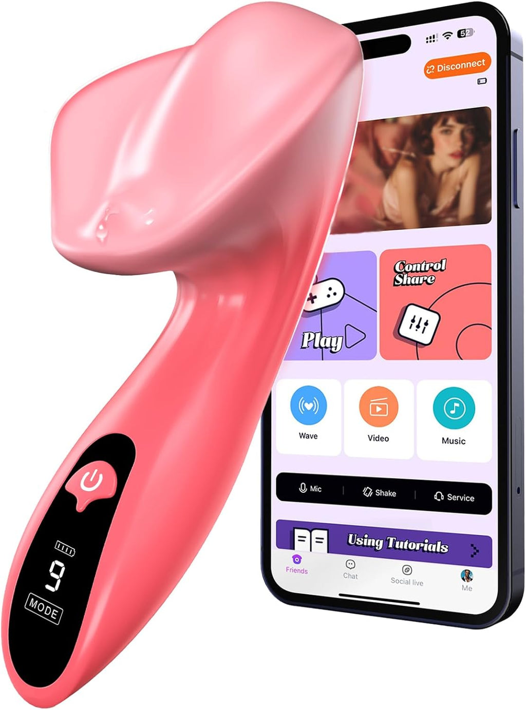 2025 New Enhanced Quiet Powerful 10 Modes Small Silicone Massage Rod for Women Portable & Handheld Personal Wireless Bullet Tool for Quick Relaxation Pink G2644