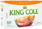 King Cole Premium Orange Pekoe Tea - 60 Tea Bags (Loose Leaf & Boxed)
