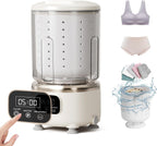 Underwear Washing Machine,Portable Washer & Spin Dryer Combo,Mini Washing Rechargeable Cordless Washing Deep Cleans Small Clothes Small Clothes for Apartment, Dorm, Travel & Hotel Use (2 L capacity)