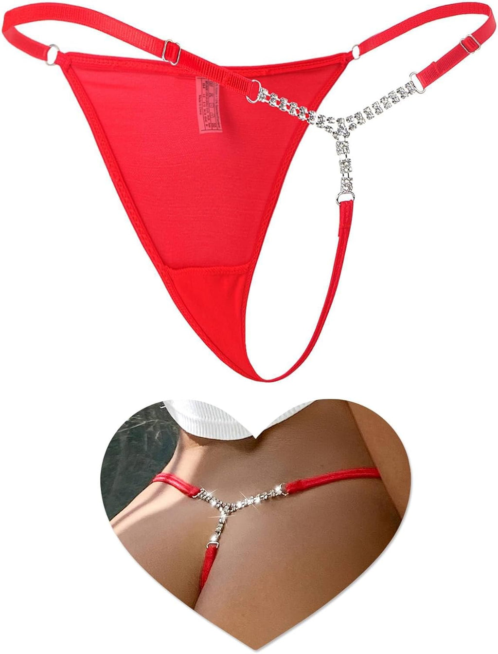 ohyeah G String Thongs for Women T-back Tangas Low Rise Underwear Plus Size Panties Micro Cheeky Panties XS-4XL