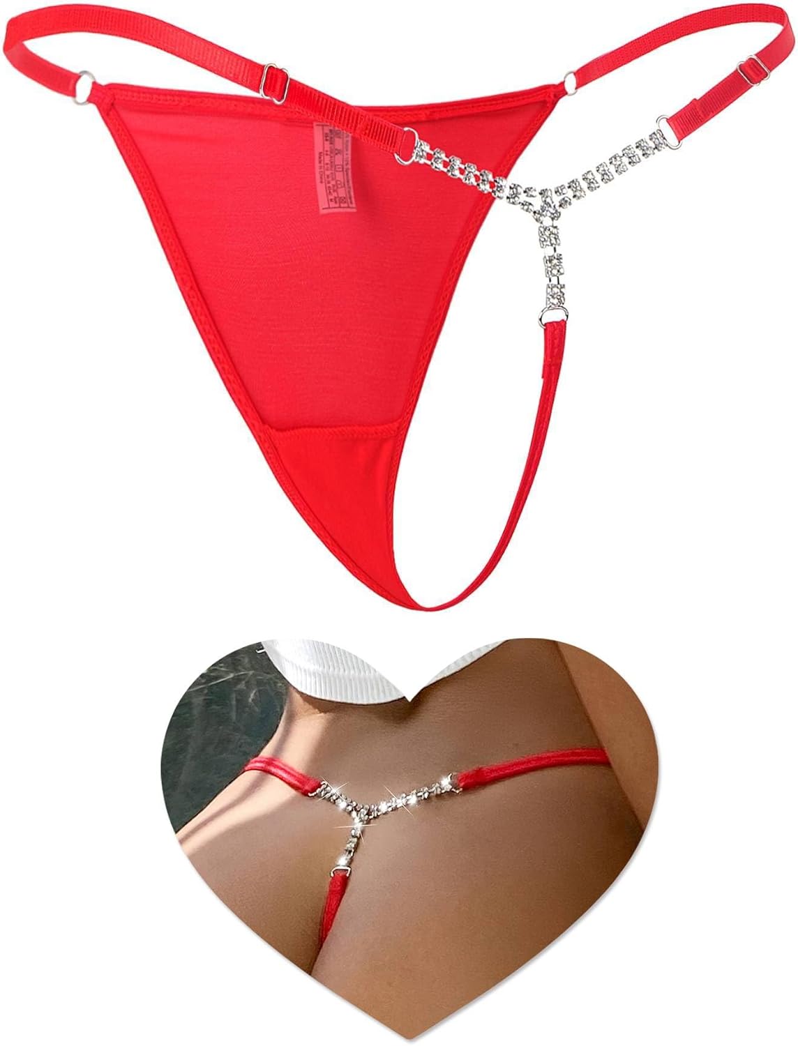 ohyeah G String Thongs for Women T-back Tangas Low Rise Underwear Plus Size Panties Micro Cheeky Panties XS-4XL