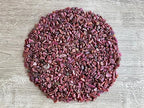 WHOLESALE Natural Semi Tumbled Ruby Gemstone Chips, Crushed Mini Crystals, Undrilled Crystal Chips (Ruby, 1 Pound)