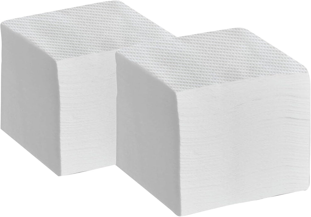 Perfectware 2 Ply White Beverage Napkins- Pack of 200ct, PW-2Ply White Bev-200